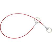 AS-21110-4 4' Cable Anchor with O-Ring Ends, Sling, Permanent Use Trail Hammer and Bolt