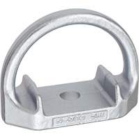 CP-10011-1 Anchor with 1/2" Hole, Bolt-On, Permanent Use Trail Hammer and Bolt