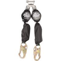 SRL-70502-6LE Self-Retracting Lifeline with Pack, 6', Dyneema&reg;, Swivel Trail Hammer and Bolt
