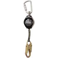 SRL-76105-6AR Arc Flash Self-Retracting Lifeline, 6', Dyneema&reg;, Swivel Trail Hammer and Bolt
