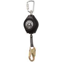 SRL-80302-18LE Self-Retracting Lifeline, 18', Dyneema&reg;, Swivel Trail Hammer and Bolt