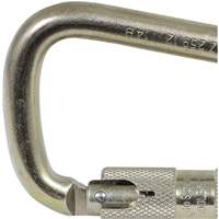 CP-03015-1 Mousqueton zingu&eacute; avec ouverte de portique de 1", Acier Trail Hammer and Bolt