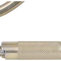 CP-04011-1 Mousqueton zingu&eacute; avec ouverte de portique de 2", Acier Trail Hammer and Bolt