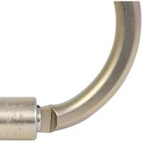 CP-04011-1 Mousqueton zingu&eacute; avec ouverte de portique de 2", Acier Trail Hammer and Bolt