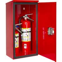 Armoires ext&eacute;rieures robustes pour extincteurs, 14" la x 28" h x 10" p Trail Hammer and Bolt