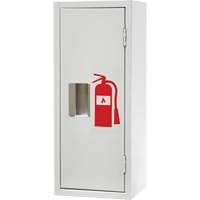 Armoire int&eacute;rieur pour extincteur, 10" la x 24" h x 7" p Trail Hammer and Bolt