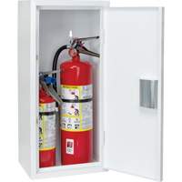 Armoire int&eacute;rieur pour extincteur, 12" la x 26" h x 9" p Trail Hammer and Bolt