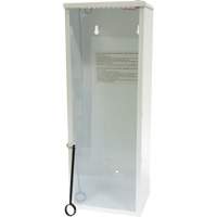 Armoire d'usage l&eacute;ger pour extincteur, 8" la x 22" h x 6" p Trail Hammer and Bolt