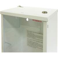 Armoire d'usage l&eacute;ger pour extincteur, 8" la x 22" h x 6" p Trail Hammer and Bolt