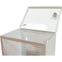 Armoire d'usage l&eacute;ger pour extincteur, 8" la x 22" h x 6" p Trail Hammer and Bolt
