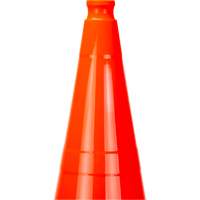 Premium Traffic Cone, 28", Orange Trail Hammer and Bolt
