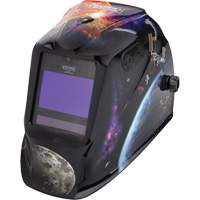 VIKING 2450 ADV Series Intergalactic Helmet, 3.82" L x 2.44" W View Area, 5 - 13 Shade Range Trail Hammer and Bolt