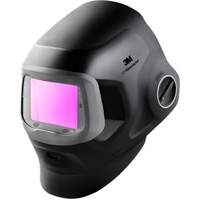 Speedglas G5-03 Pro Black Fixed Front Welding Helmet, 2.8" L x 4.3" W View Area, 2.5/5/8-13 Shade Range, Black Trail Hammer and Bolt