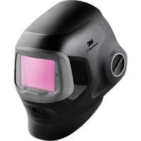 Speedglas G5-03 Pro Black Fixed Front Welding Helmet, 2.8" L x 4.3" W View Area, 8-14/3/5 Shade Range, Black Trail Hammer and Bolt