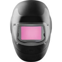 Speedglas G5-03 Pro Black Fixed Front Welding Helmet, 2.8" L x 4.3" W View Area, 8-14/3/5 Shade Range, Black Trail Hammer and Bolt