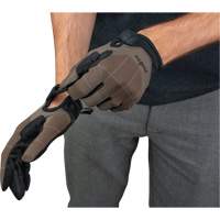 Flexible Utility Gloves, Synthetic Palm, Size Small Trail Hammer and Bolt