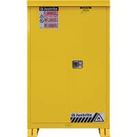 Outdoor Flammable Storage Cabinet, 45 gal., 2 Door, 43" W x 65" H x 18" D Trail Hammer and Bolt