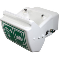Eye/Face Wash, Wall-Mount Installation, Plastic Bowl Trail Hammer and Bolt
