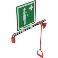 Douche de rinçage, Montage sur canalisation circulaire Trail Hammer and Bolt
