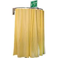 Wall Mounted Safety Shower Modesty Curtain Trail Hammer and Bolt