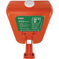 Poste de douche oculaire portable autonome, Aliment&eacute; par gravit&eacute;, Capacit&eacute; 10 gal., Conformit&eacute; ANSI Z358.1 Trail Hammer and Bolt