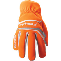 Gants r&eacute;sistant &agrave; la coupe Chrome SLT 4075, Taille Petit/7, Enveloppe en Ch&egrave;vre/PEHP, ASTM ANSI niveau A6/EN 388 niveau E Trail Hammer and Bolt