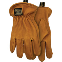 597CR The Duke Cut-Resistant Gloves, Size Medium, Cowhide/Para-Aramid/Polyester/Stainless Steel Shell, ASTM ANSI Level A5 Trail Hammer and Bolt