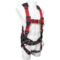 Contractor Safety Harness, CSA Certified, Class AP, Large, 352 lbs. Cap. Trail Hammer and Bolt