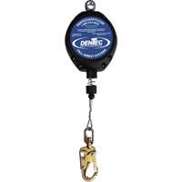 Cable Self Retracting Lanyard with Composite Housing, 20', Swivel Trail Hammer and Bolt