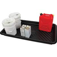 Plateau pour les d&eacute;versements, 24" lo x 48" la x 4,5" h, Cap. de d&eacute;versement 24 gal. US Trail Hammer and Bolt