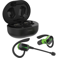 &eacute;couteurs Bluetooth UltraComm Aware noir & vert Trail Hammer and Bolt