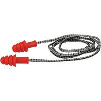 PIP&reg; Reusable TPR Ear Plugs, Corded, Pair - Retail Box, 27 dB NRR, One-Size Trail Hammer and Bolt