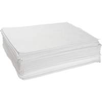 Meltblown Sorbent Pads, Oil Only, 15" x 19", 10 gal. Absorbancy Trail Hammer and Bolt
