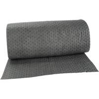 Rouleaux absorbants li&eacute;es, Poids moyen, 150' lo x 30" la, Absorption 16 gal. Trail Hammer and Bolt