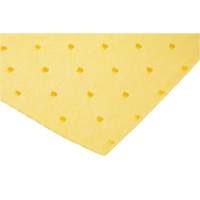 Rouleaux absorbants li&eacute;es, Lourd, 150' lo x 15" la, Absorption 10 gal. Trail Hammer and Bolt