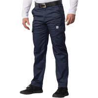 Pantalon cargo Big Flex, Poly-coton/Spandex, Bleu marin, Taille 46, Entrejambe 30 Trail Hammer and Bolt
