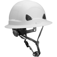 Casque Fibre Metal de style escalade avec bordure compl&egrave;te, R&eacute;pond aux normes CSA type 2, Suspension Rochet, Non ventil&eacute; Trail Hammer and Bolt