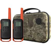Radio bidirectionnelle Sportsman T275, Bande UHF, 22 canaux, Port&eacute;e 40 km Trail Hammer and Bolt