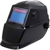 Auto Darkening Welding Helmet, 3.78" L x 2.05" W View Area, 9 - 13 Shade Range Trail Hammer and Bolt