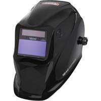 VIKING 1840 Series Auto-Darkening Welding Helmet, 7 - 13 Shade Range, Black Trail Hammer and Bolt