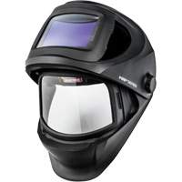 VIKING 3250D FGS&reg; Auto-Darkening Welding Helmet, 2.95" L x 4.25" W View Area, 5 - 13 Shade Range, Black Trail Hammer and Bolt