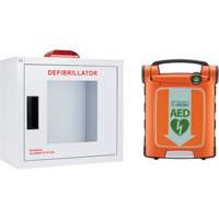 Powerheart&reg; G5 AED & Cabinet Kit, Semi-Automatic, Bilingual, Class 3 Trail Hammer and Bolt