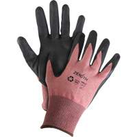 Eco-Friendly Lightweight High-Dexterity Cut-Resistant Gloves, Size 7, 18 Gauge, Foam Nitrile Coated, Stainless Steel/HPPE/RPET Shell, ASTM ANSI Level A4 Trail Hammer and Bolt