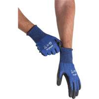 Gants &eacute;lastiques &eacute;cologiques r&eacute;sistants &agrave; la coupe, Taille 10, Calibre 18, Rev&ecirc;tement Polyur&eacute;thane, Enveloppe en Acier inoxydable/PEHP/rPET, ASTM ANSI niveau A5 Trail Hammer and Bolt