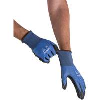 Gants l&eacute;gers et haute dext&eacute;rit&eacute; r&eacute;sistants &agrave; la coupe, Taille 10, Calibre 18, Rev&ecirc;tement Mousse de nitrile, Enveloppe en Acier inoxydable/PEHP/Tungst&egrave;ne, ASTM ANSI niveau A9 Trail Hammer and Bolt