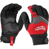 Anti-Vibration Work Gloves, Size Small, Synthetic Palm Trail Hammer and Bolt