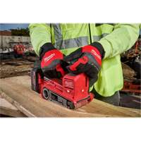 Anti-Vibration Work Gloves, Size Small, Synthetic Palm Trail Hammer and Bolt