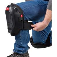 Stabilizer Knee Pad, Hook and Loop Style, Foam Caps, Foam Pads Trail Hammer and Bolt