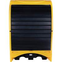 2-Drum Hard Cover Spill Pallet, 43.11" L x 61.61" W x 83.07" H, 1433 lbs. Load Capacity Trail Hammer and Bolt