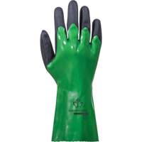 SolvStop Chemical-Resistant Gloves, Size 7, 12" L, PVC Trail Hammer and Bolt